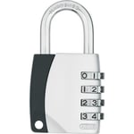 Cadenas à combinaison - ABUS - 155/40 B/DFNLI - Anse acier - Code numérique à trois chiffres personnalisable