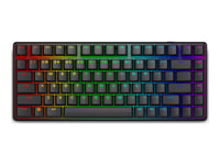 Alienware Pro Wireless Gaming Keyboard - Tangentbord - 75% - Compact Tkl - Alienfx Per Tangent Rgb / 16,8 Miljoner Färger - Trådlös - Usb, 2.4 Ghz, Bluetooth 5.1 - Tangentbrytare: Alienware Linjära Mekaniska Brytare (För Hotswap) - Dark Side Of The