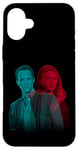 Coque pour iPhone 16 Plus Marvel WandaVision Wanda & Vision Glitch Overlay Portrait