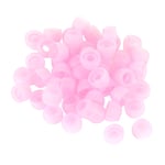 50 Pieces Headset Earphone Earbuds Earplug In Ear Cap Tip Covers Pink