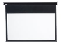 Kingpin Screens Blackline Electric Screen 104", BLS240-16:9, 240 cm bred, 230 bred visningsyta, 40 blackdrop, svart kassett, kontrollsystem KP300A