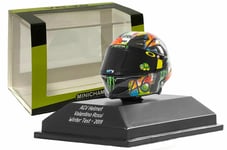 Minichamps Valentino Rossi AGV Helmet Winter Test MotoGP 2019 - 1/8 Scale