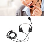 H360Dpc Call Center Headset On Ear Computer Headphone With Mic For Home Of