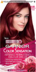 Garnier Color Sensation Red Hair Dye Permanent 6.60 Intense Ruby Red