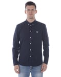 Chemise Kenzo Chemise Homme Coton Bleu 1LA 5CH204 78 Tg. 41