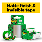 Scotch® magic™ tape hyllepakke 2 ruller + 1 gratis 19 mm x 7,5 m + håndholdt dispenser