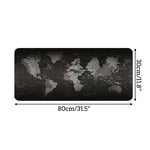 Gaming Mouse Mat Pad Extra Large 90*40cm World Map anti-slip Pc Laptop Desk Pad