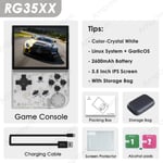 RG35XX Mini Retro Handheld Game Console 3,5" IPS 640*480 Screen Dual System Linux Garlic OS Kannettava videopelisoitin