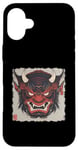 iPhone 16 Plus Oni Yokai Devil Mask Japanese Art Samurai Ukiyo-e Case