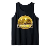 gold disco ball t-shirt classic sir Michael designer Tank Top