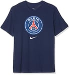 Nike Psg M Nk TEE Evergreen Crest T-Shirt - Midnight Navy, XX-Large