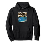 South Pacific Tropical Musical Theater Retro Island Vibes Pullover Hoodie