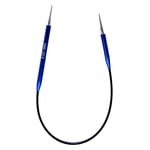 KnitPro Zing Circular Needle 25cm 4.00mm - 3pcs, Blue