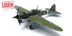 Panzerkampf 14629LB 1:72 Ilyushin Il-2 Sturmovik, Soviet AF 7.GvShAP White 100