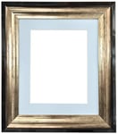 FRAMES BY POST Cadre Photo Cadres par Poste., Plastique, Monture Bleue., 60 x 80 cm Pic Size 50 x 70 cm