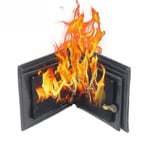 Magic Wallet Fire Wallet Scen Magic Props Leksaker