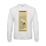 Sweat Shirt Homme Estampe Japonaise 17 Hérons Art Délicat Original Vintage