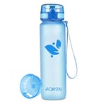 AORIN Gourde Sport - 1L - BPA-Free & Anti-Fuite Flip/Appliquer à Bouteille d'eau pour Enfant,Adultes,Salle de Sport, Sport de Plein air