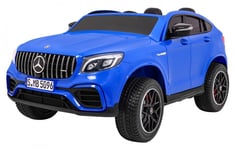 Mercedes GLC 63S 4x4 sähköauto lapsille, sininen