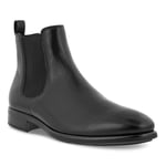 ECCO Men's City tray chelsea boot, black, 8 UK