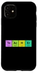 Coque pour iPhone 11 STEM Cadeau Science et Chimie Éléments de chimiste pour enseignant