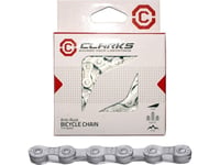 Clarks Clarks C10ar Sykkelkjede, 10-Trinns, 116 Ledd, 1/2"X11/128", Link, Anti-Korrosjon, Sølv