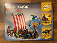 LEGO Creator 3-In-1 31132 Viking Ship and the Midgard Serpent Brand New Sealed