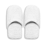 Excelsa Bagno Caldo Chaussons de Bain pour Femme, éponge, Blanc, 27,5 X 11 X 3 Cm