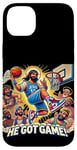 Coque pour iPhone 14 Plus Ballin with the Messiah Rejoignez la communauté Jesus Basketball