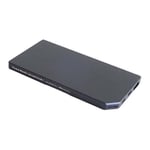 Allocacoc PowerBank Slim Aluminium, Grey, 5000mAh Fast Charging, LED Indicator,