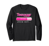 12th Birthday Bday 2009 12 Year Old Girl Teenager Processing Long Sleeve T-Shirt