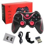 Plug and Play T3 USB 2.4G Langaton BT Joystick -peliohjain matkapuhelimeen Android/IOS/PS3/PC/Switch-peliohjainohjaimet