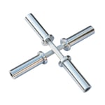 DKN Olympic Chrome Dumbbell Bars - Pair