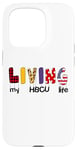 Coque pour iPhone 15 Pro HBCU Black History Colleges Month Pride Living My HBCU