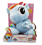 Playskool My Little Pony Rainbow Dash Blue Baby Activity Toy Mirror Teether Ratt