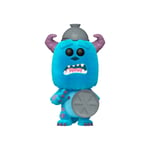 Figurine Funko Pop Sulley With Lid / Monsters Inc / Funko Pop Disney - Exclusive Special Edition - Flocked