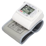 Wrist Blood Pressure Monitor Adjustable Cuff Large LCD Display Digital Sphyg FST