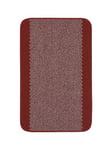 Bruce Starke Doormat, Rubber, Red, 140 x 80