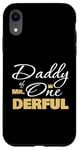 iPhone XR Daddy Of Mr Onederful 1st Birthday First One-derful Gift Case