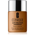 Clinique Anti-Blemish Solutions™ Liquid Makeup high cover foundation for oily acne-prone skin shade WN 100 Deep Honey 30 ml