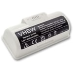 Batterie compatible avec iRobot Braava Jet M6134, 245, 244, 250, 241, M6, 240, M6110 robot électroménager blanc (2200mAh, 3,6V, Li-ion) - Vhbw