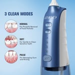 ATMOKO Cordless Water Flosser Portable Dental Oral Irrigator for Teeth (BLUE)