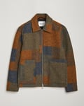 NN07 Gael Wool Checked Jacket Multi