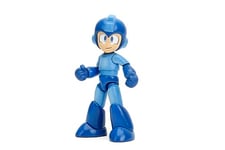 Jada Toys Figurine Mega Man (11,5 cm) - Figurine Mobile de Collection et d'action de la série de Jeux vidéo Megaman, avec tête, Mains et Accessoires alternatifs, pour Fans et collectionneurs à partir