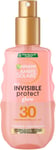 Garnier Ambre Solaire Invisible Protect Glow, Sun Protection Spray SPF30, 150ml