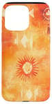 Coque pour iPhone 15 Pro Max Aquarelle orange motif ethnique IT Dead Lights