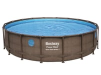 Bestway  Power Steel  Swim Vista II 549 x 122 cm m/pump, stege m.m.