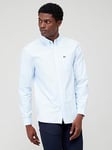 Lacoste Long Sleeve Oxford Shirt - Blue