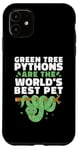 iPhone 11 Green Tree Pythons Are The World's Best Pet Case