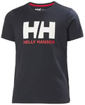 Helly Hansen Junior Unisex HH Logo T-Shirt, 12, Navy